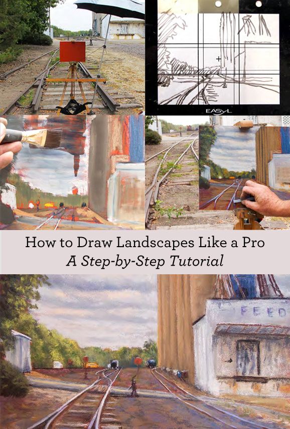 Landscape Drawing Tutorials: Free Guide on How to Draw Trees - Artists