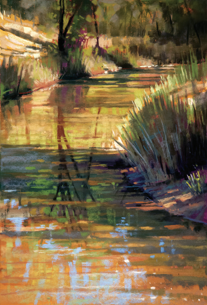 Painting Water In Pastel With Transparent Layers From Liz Haywood Sullivan