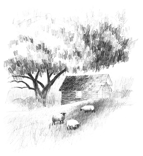 Featured image of post Mountain Landscape Drawing For Class 6