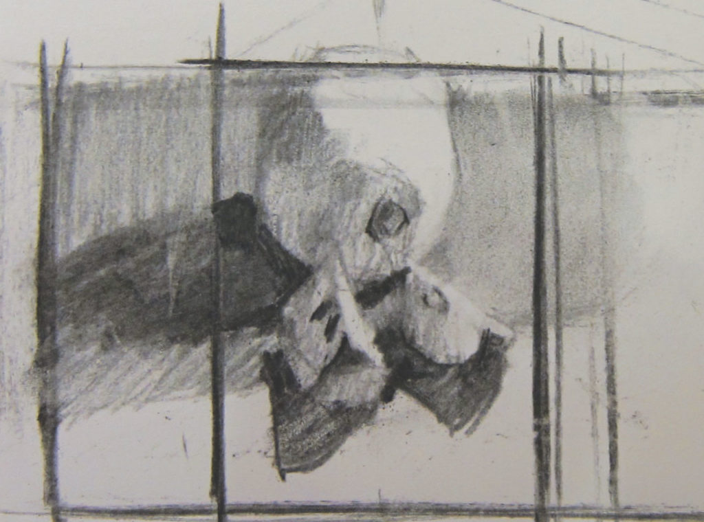 Ejemplo de sketch de valor de Patti Mollica / Consejos de Composición de Pintura para Principiantes | Red de Artistas