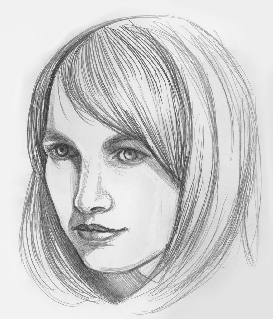 Featured image of post Portrait Drawing Ideas Easy
