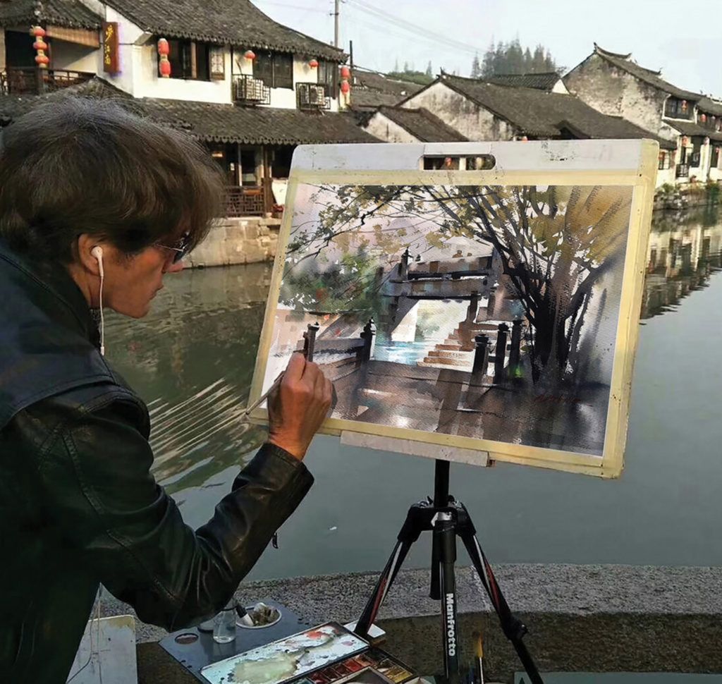 The Zen Of Traveling With Art Supplies Thomas Schaller On The Road