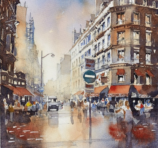From Photos to Fantastic: Painting Watercolor Cityscapes Streaming ...