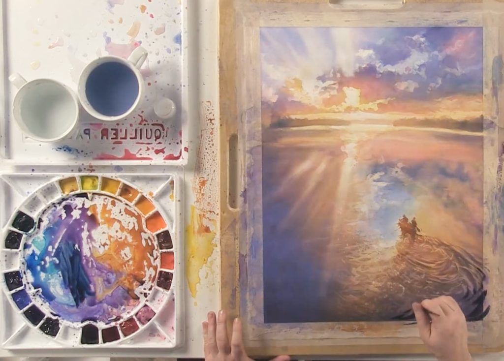 How To Paint Dramatic Skies In Watercolor: 3 Must-Watch Videos | Artists Network