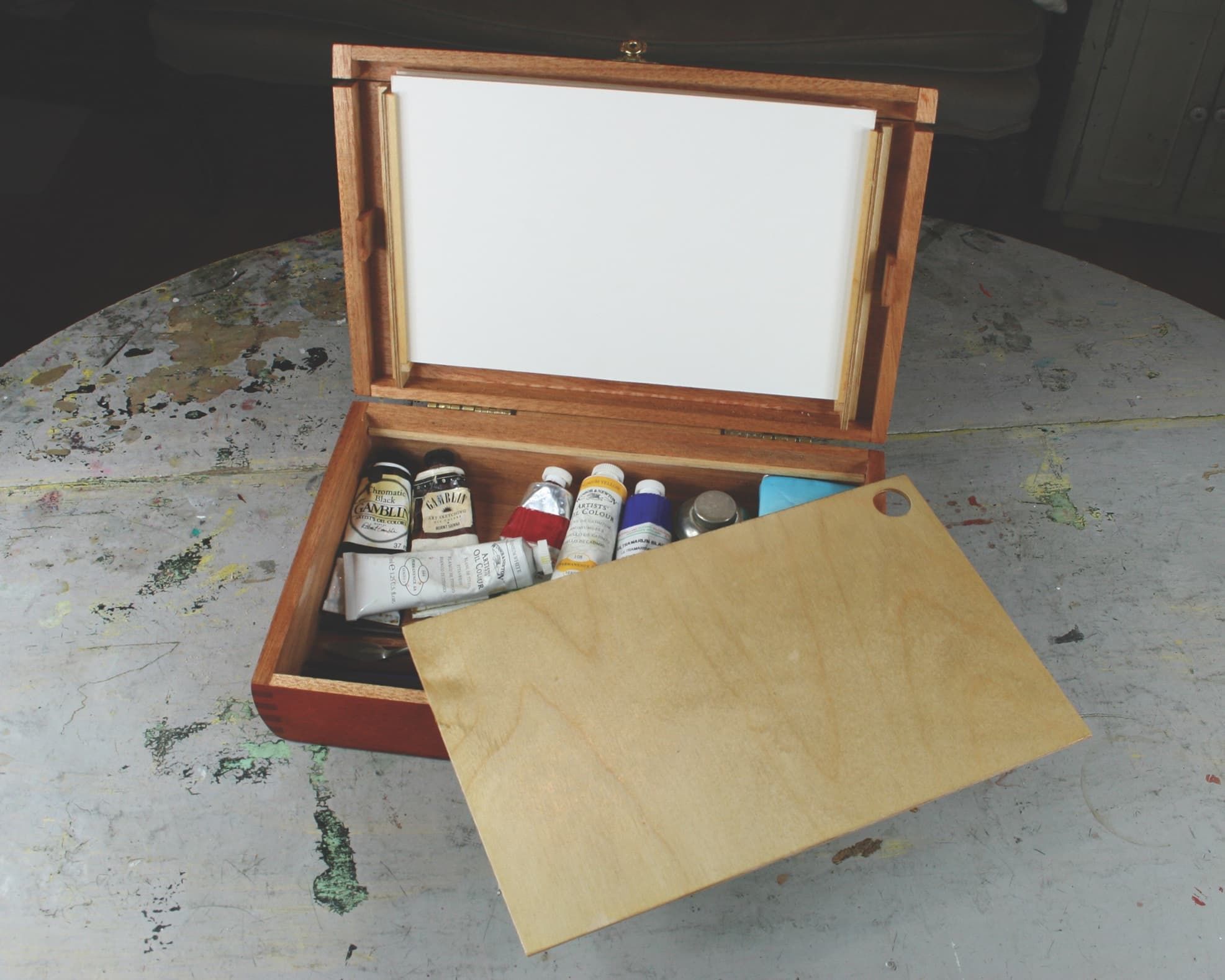 Make This DIY Pochade Box for Plein Air Painting Artists