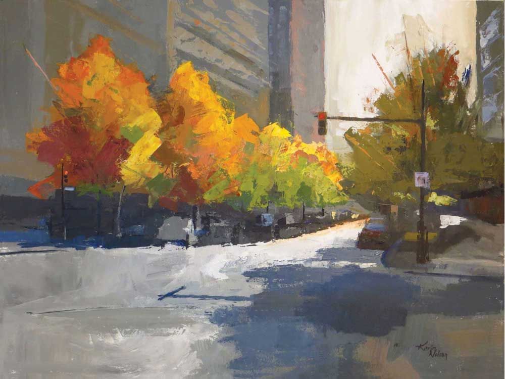 Autumn in the City by Karin Nelson