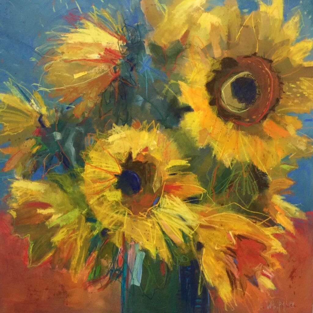 Sunflowers for Ukraine: 10 Inspiring Sunflower Paintings + Art Demos