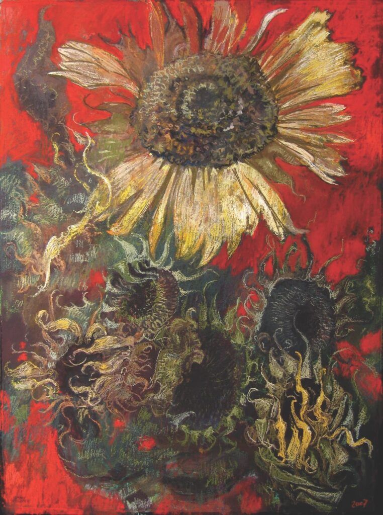 Sunflowers for Ukraine: 10 Inspiring Sunflower Paintings + Art Demos